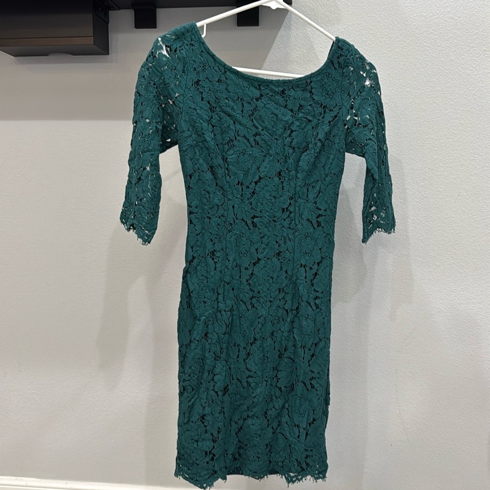Green dress